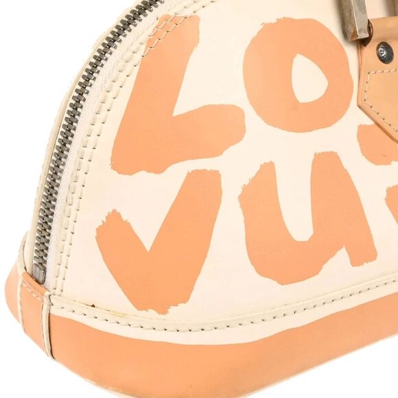 Louis Vuitton Beige Graffiti Alma Horizontal Handbag - Picture 13 of 16
